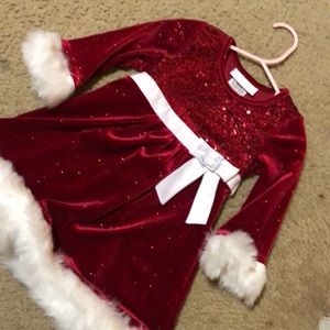 Santa baby dress